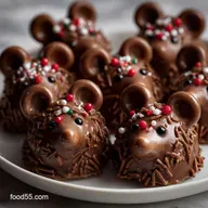 Christmas Mice Candy: Easy No-Bake Hersheys Recipe