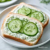 Cucumber Sandwiches in 10 Minutes