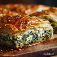 Greek spinach pie: The Authentic, Ultra-Flaky Spanakopita Recipe