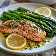Foil Pack Grilled Salmon with Asparagus
