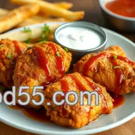 Easy & Juicy Fried Chicken Thighs with Spicy Drizzle: My Family's Favorite Recipe