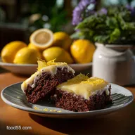 Lemon Brownies with Lemon Glaze: Fudgy Texture, Intense Citrus