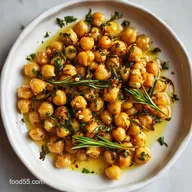 Garbanzo Bean Recipe with Garlic and Herbs for 10 People