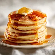 Golden Extra Fluffy Pancakes in 20 Min