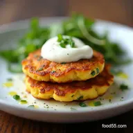 Crispy Summer Squash and Chive Pancakes Recipe