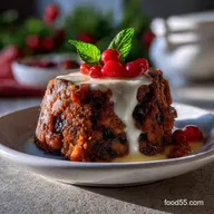 Christmas Pudding with Grand Marnier: Citrus Brightened Classic