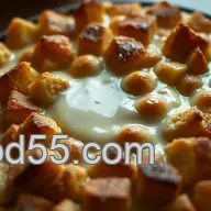 Grandma's Hug: Best Bread Pudding Recipe with Vanilla Custard