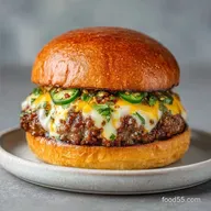 Grilled 4th of July Burgers in 25 Minutes