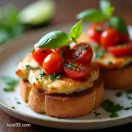 My Favorite Grilled Chicken Bruschetta Juicy HerbMarinated Crostini