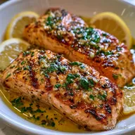 Grilled Salmon With Lemon in 20 Minutes