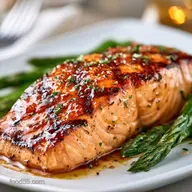 Grilled Wild Caught Salmon for 4 Servings