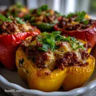 Healthy Stuffed Bell Peppers Recipe Stuffed Bell P: Hearty Quick