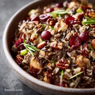 Healthy Thanksgiving Recipes: Wild Rice Stuffing for a Lighter Meal