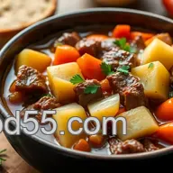 Easy & Flavorful Hearty Dutch Stew with Beef & Veggies: A Family Favorite