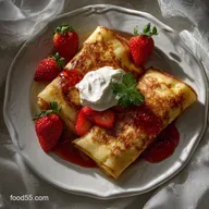 Heavenly Cheese Blintz Recipe: Silky Citrus Crepes