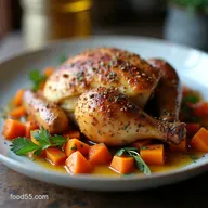 UltraCrispy HerbCrusted Roasted Chicken Recipe