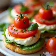 Easy High Protein Burst Tomatoes Caprese My Creamy Cottage Cheese Twist