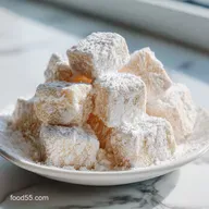 Turkish Delight Recipe for 24 Servings