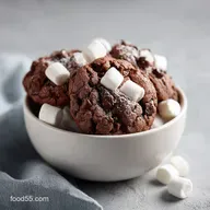 Hot Chocolate Cookies: Fudgy Marshmallow Treats in 25 Minutes