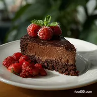 Indulgent Chocolate Truffle Cake Gluten-Free