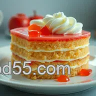 Delicious Jello with Cake: My Jolly Layered Cake Recipe