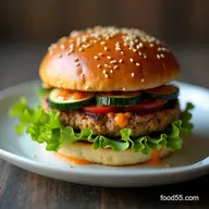 Juicy Turkey Burgers with Zucchini A Smoked Paprika Recipe