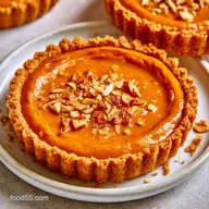 Keto Pumpkin Cheesecake Tarts in 40 Min