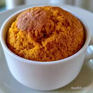 Pumpkin Mug Cake Keto in 3 Minutes