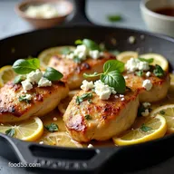 OnePan Chicken Thighs with Artichoke Hearts and Feta Easy Dinner