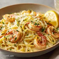 Shrimp Scampi Pasta with Lemon Cream: Silky, 35-Minute Recipe