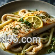 Easy Lemon Herb Sea Bass Recipe with Gremolata!