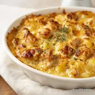 Loaded Potato Chicken Casserole: Creamy