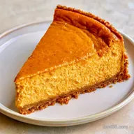 Low Carb Pumpkin Cheesecake for 12 Slices