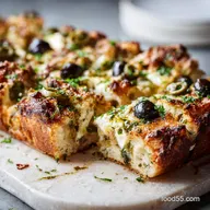 Olive Cheese Bread Recipe: The Ultimate Gooey Tear and Share Appetizer