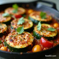 Sunshine Sizzle Speedy Skillet Mexican Zucchini with Cotija