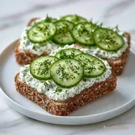 Mini Cucumber Finger Sandwiches in 45 Min
