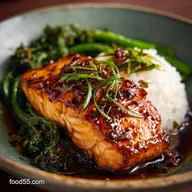 Miso Garlic Butter Salmon Sticky Umami Bomb Recipe Ready in 30 Min
