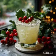 Festive Mistletoe Margarita Perfect for Christmas | Holiday Cocktail