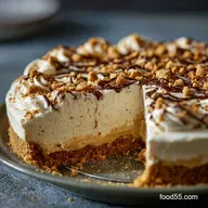 NoBake Peanut Butter Pie: Easy, Fluffy Cream Cheese Dessert