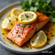 Easy OvenRoasted LemonGarlic The Best Baked Salmon Recipe