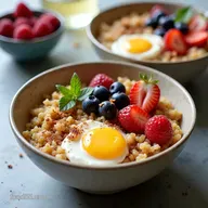 Sunshine Start Overnight Spiced Quinoa Breakfast Bowls Easy Summer Prep