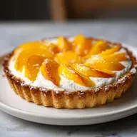 Peach Tart with Puff Pastry
