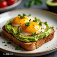 Perfect Smashed Avocado Toast with Sunny Side My 15Minute GoTo