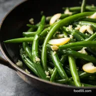 Perfectly Fresh Cooking Green Beans with Garlic Lemon