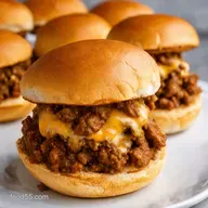 Philly Cheese Steak Sloppy Joes Liberty Bell Bites