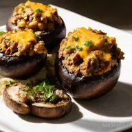 Philly Cheesesteak Stuffed Portobellos Mushroom Magic