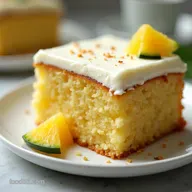 Tropical Pineapple Zucchini Cake with Cream Cheese Frosting