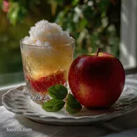Snow Whites Poisoned Apple Mocktail Halloween: Shimmering Magic