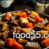 Pub Grub Beef Tips: Guinness Gravy, Proper Tasty!