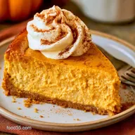 Pumpkin Cheesecake for Two in 50 Minutes